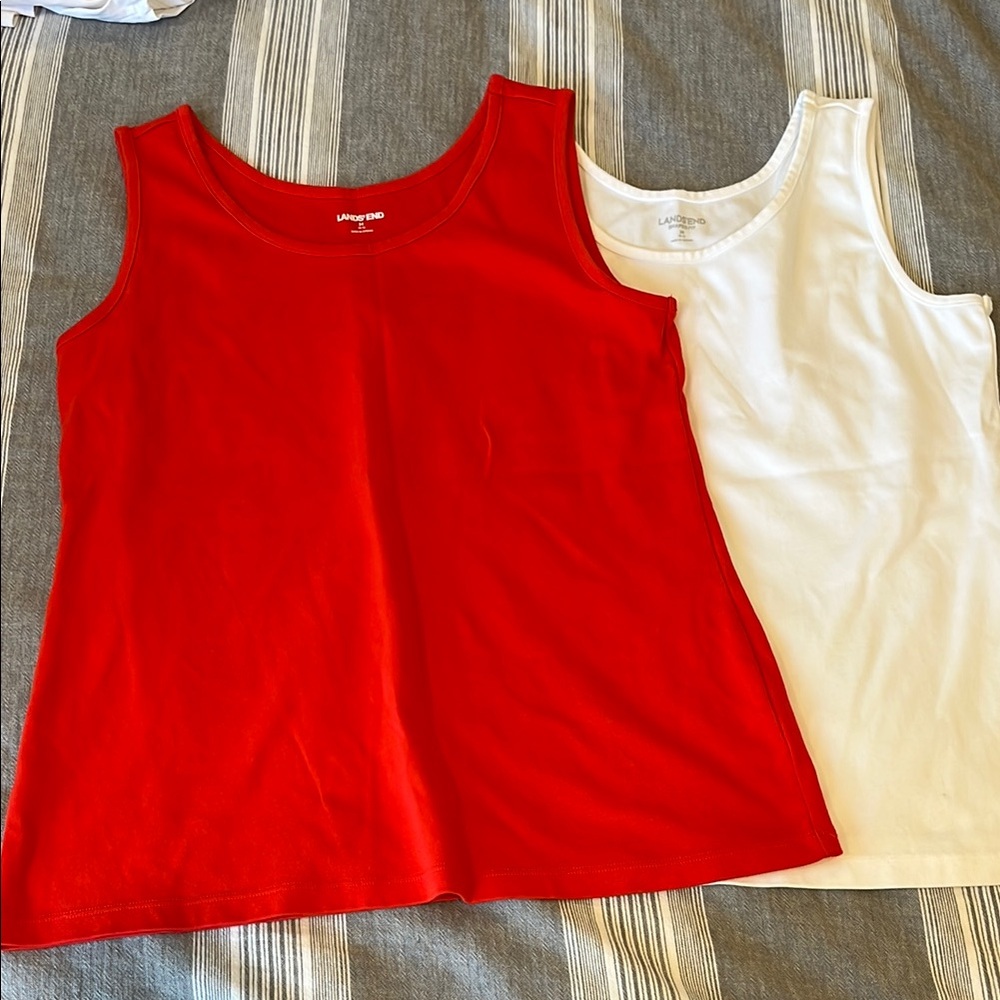 Set of Lands End Tank Tops
